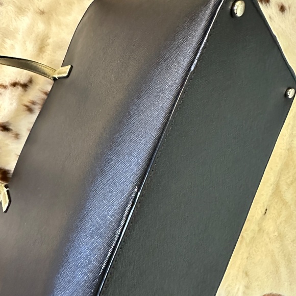 KATE SPADE - Harmony Bennet Place Tote - Large, fits laptop - Black and metallic - Picture 7 of 7